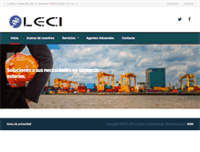 Tablet Screenshot of leci.net